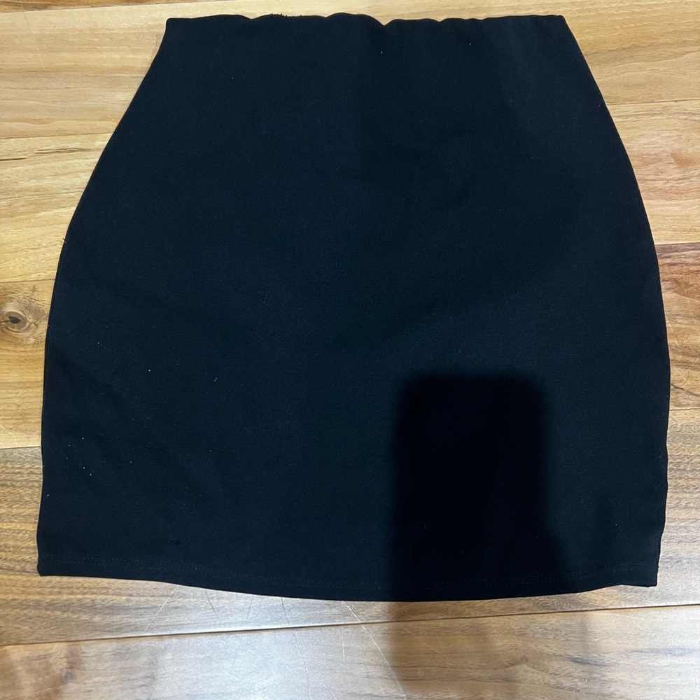 Vintage Black Mini Skirt